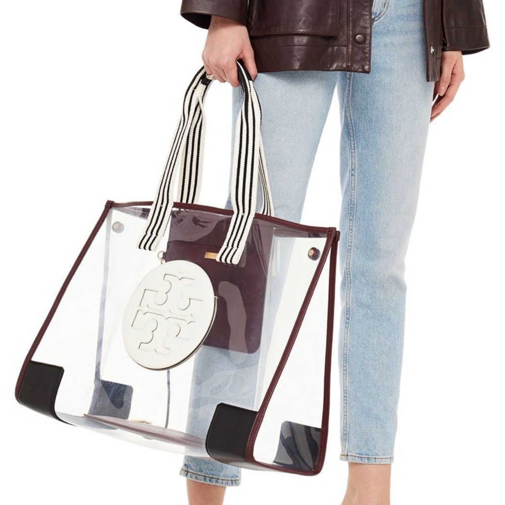 Clear Ella clear oversized tote from Tory Burch